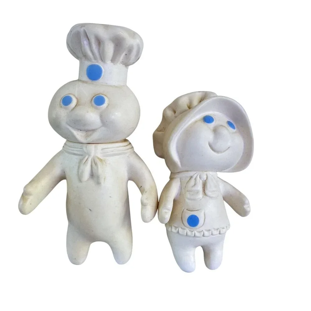 Phillsbury | Toys | Vintage 97s Pillsbury Doughboy And Doughgirl
